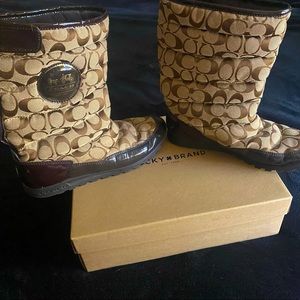 Coach Boots 7.5/8 women’s